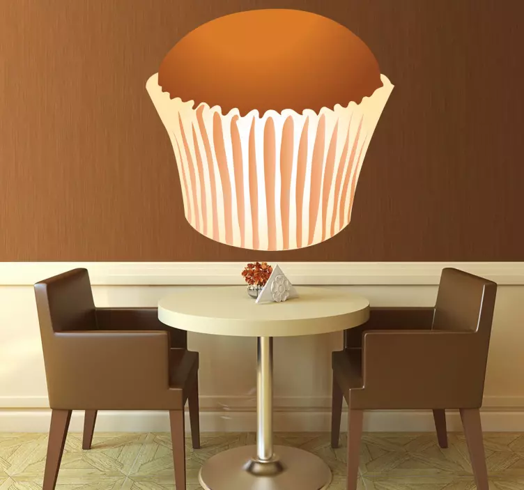 Magdalena Cupcake wall Decal - TenStickers