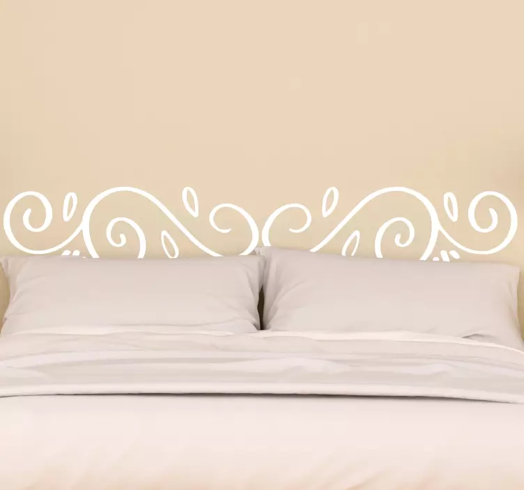 Modern Decorative Headboard Sticker - TenStickers