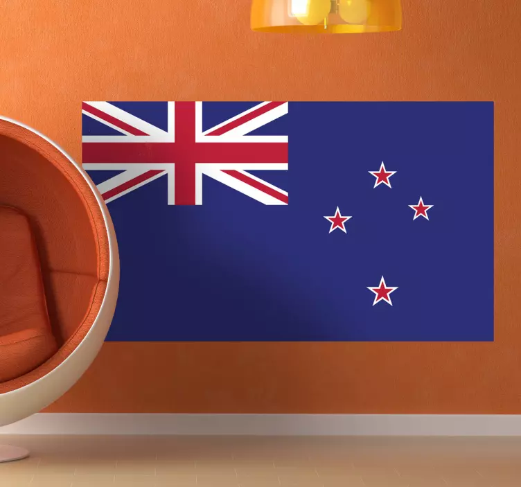 New Zealand Flag Sticker - TenStickers