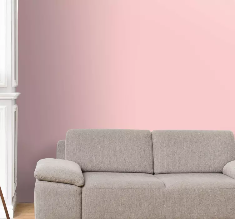 Pink plain vinyl wall sheet - TenStickers