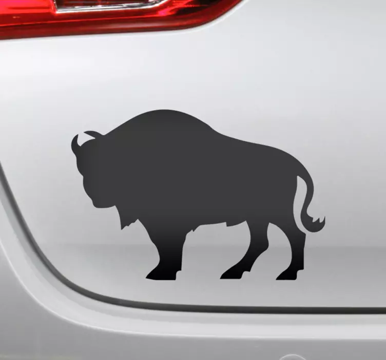 Polish bison car vinyl sticker - TenStickers