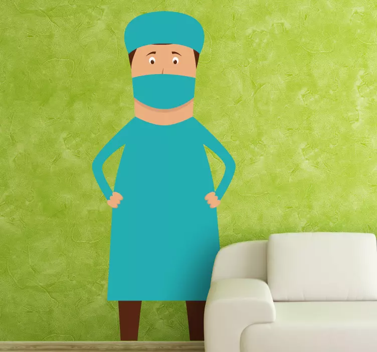 Professional Surgeon Wall Sticker - TenStickers