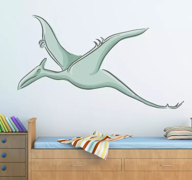 Pterodactylus dinosaur wall sticker - TenStickers