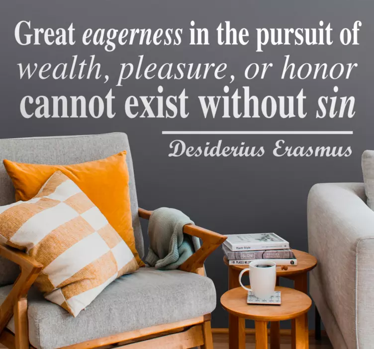 Quote sticker inspiring words for daily motivation - TenStickers