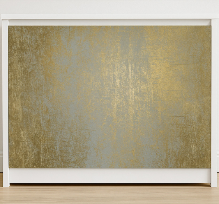 Scratched gold sheet furniture sticker - TenStickers