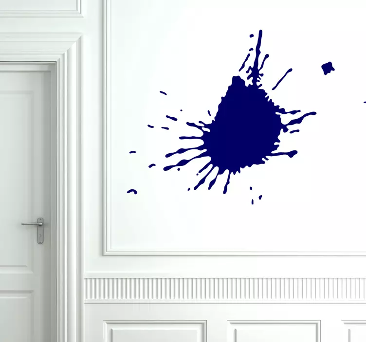Splash of Paint Wall Sticker - TenStickers