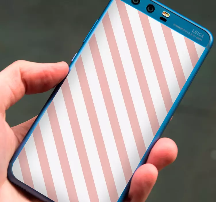 Striped Pattern huawei sticker - TenStickers