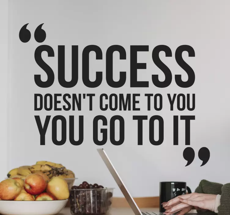Success great design inspirational  sticker - TenStickers