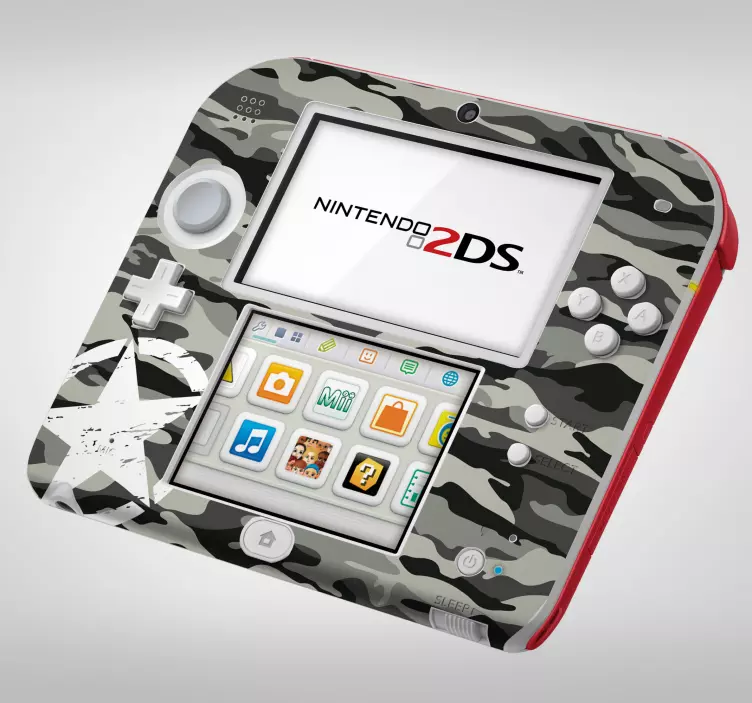 Urban Camouflage Nintendo Skin Sticker - TenStickers