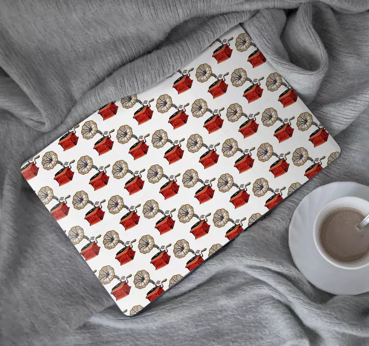 Vintage Music Player laptop skin - TenStickers