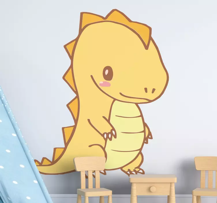Wall stickers for kid charming dinosaur design - TenStickers