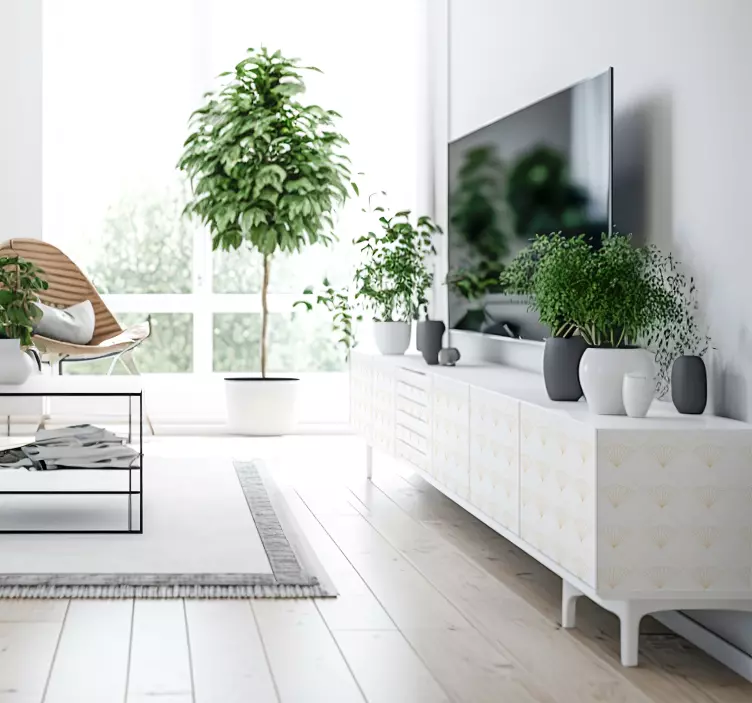 White Art DecoWhite Art Deco is a style of decorative art that wa - TenStickers