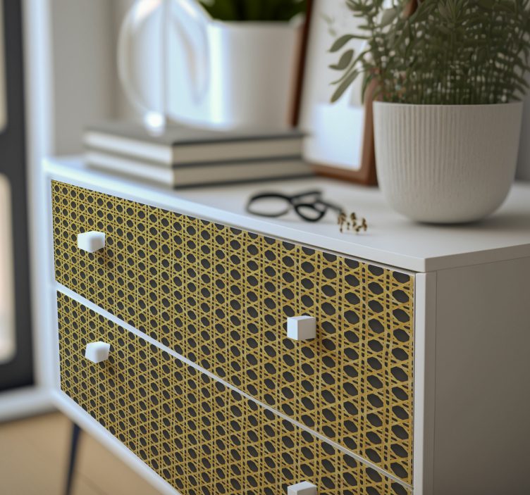 Wicker holes are small holes in woven materials, such as wicker o - TenStickers