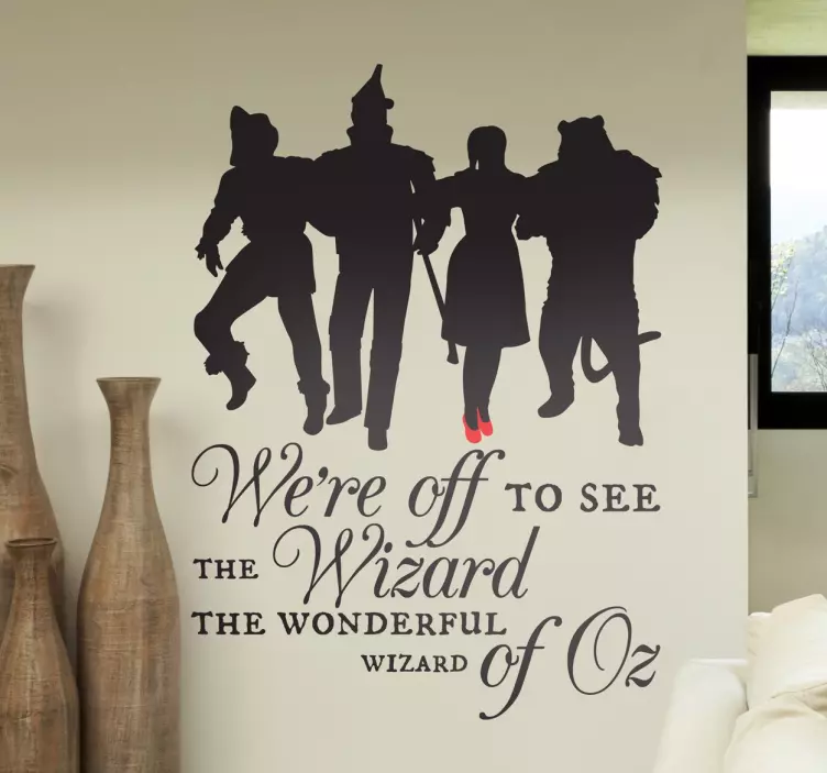 Wizard of Oz Sticker - TenStickers