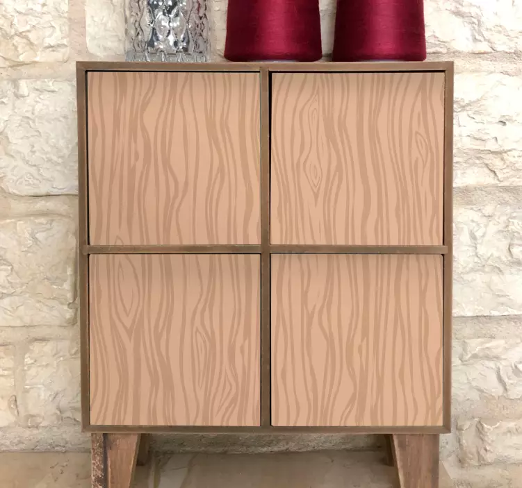 Wood Grain Surface furniture sticker - TenStickers