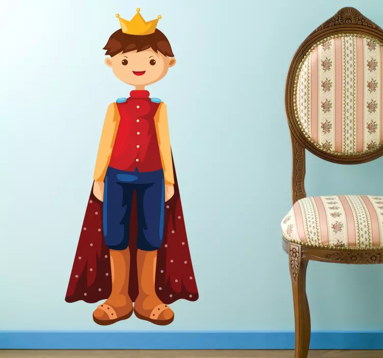 Young King Kids Stickers - TenStickers