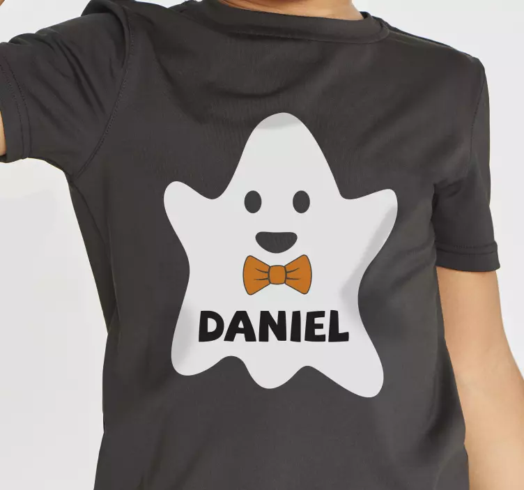 Customizable shirt with ghost Halloween shirt - TenStickers