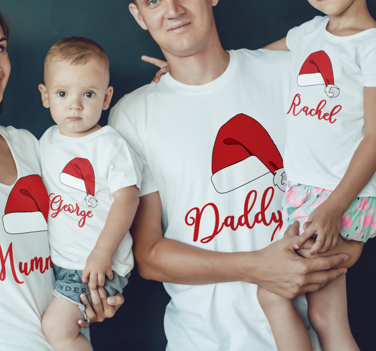 Family holiday Christmas t-shirt - TenStickers