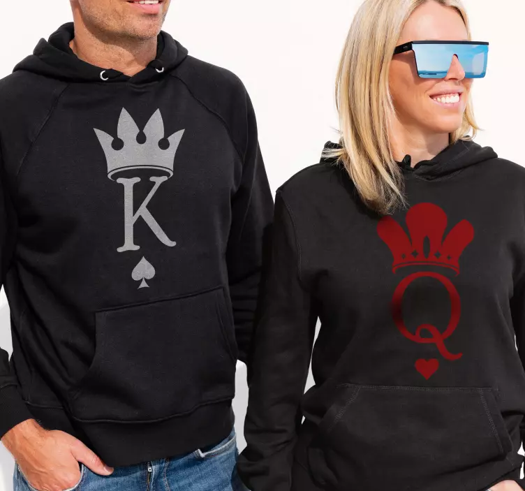 Sweatshirt for couples Couple t shirts - TenStickers