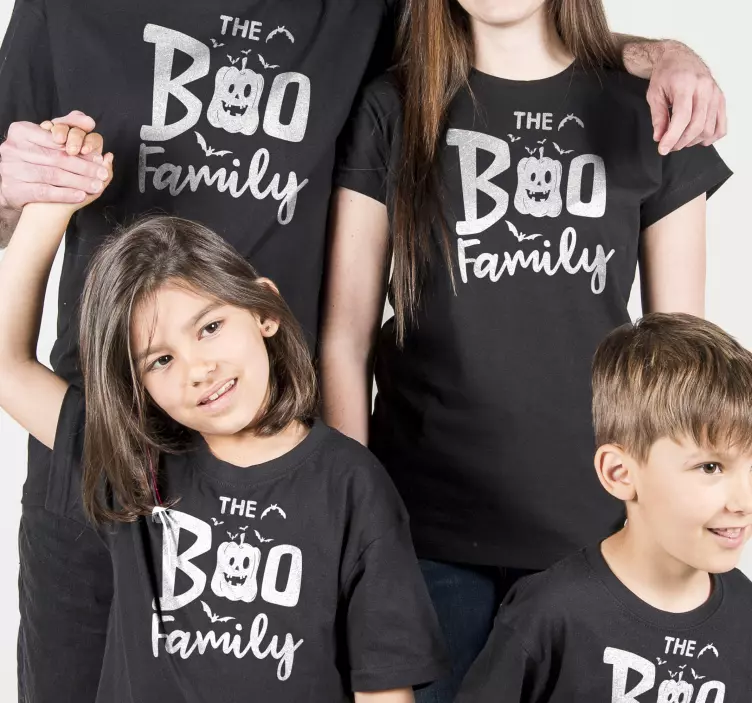 The boo Family  Halloween shirt - TenStickers