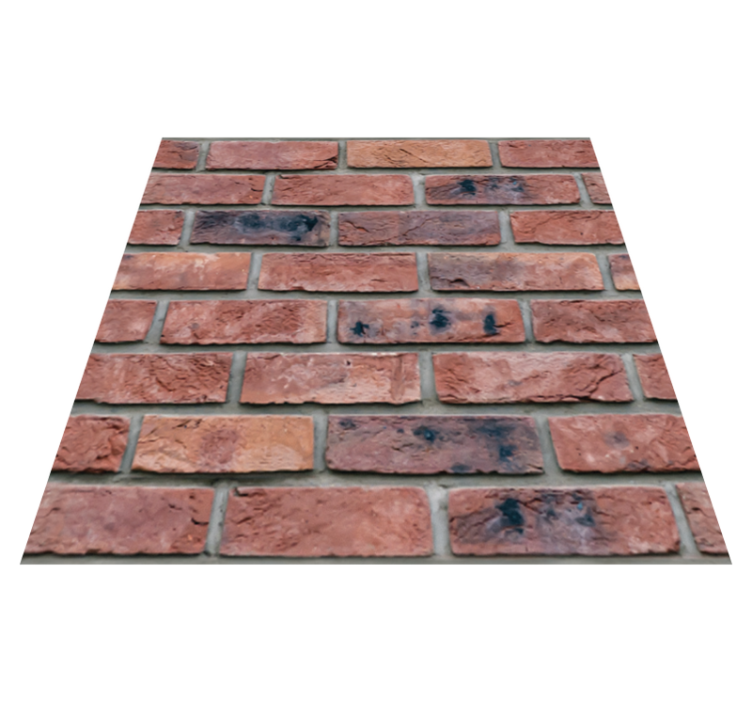 Bedroom vinyl rug uncommon stony wall - TenStickers