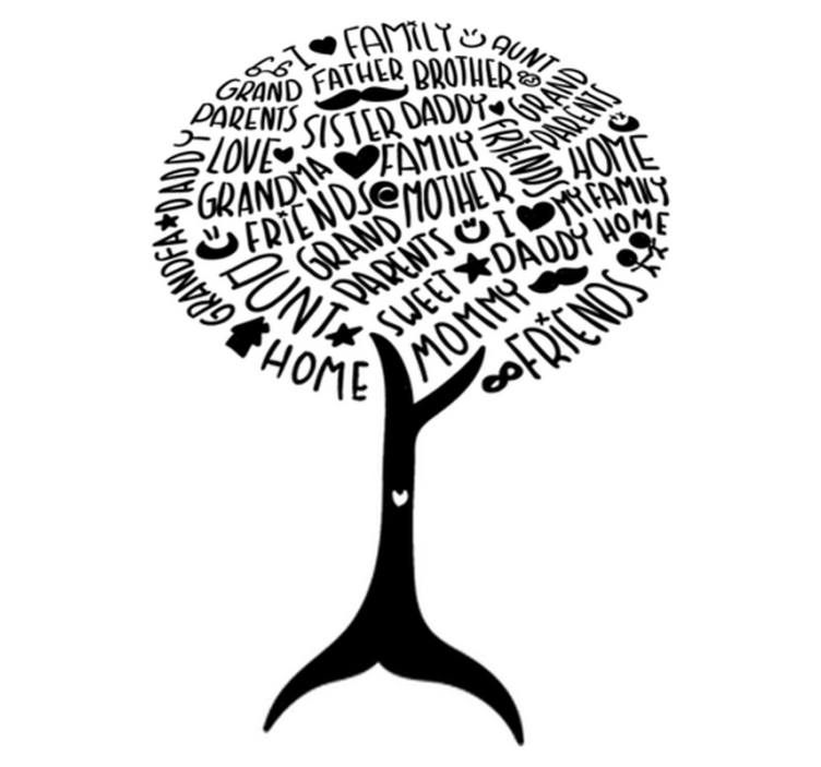 Cozy family bedroom vinyl rug - TenStickers