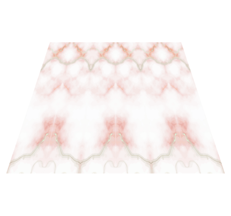 Bathroom vinyl rug in pink marble with yellow scratches - TenStickers