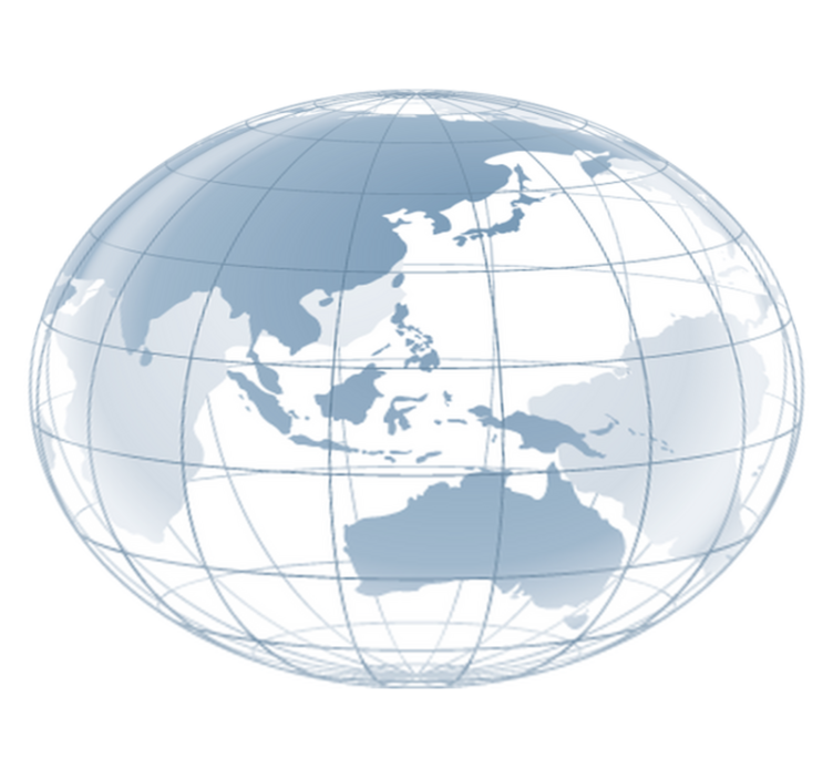 Bedroom vinyl rug transparent pacific vinyl - TenStickers