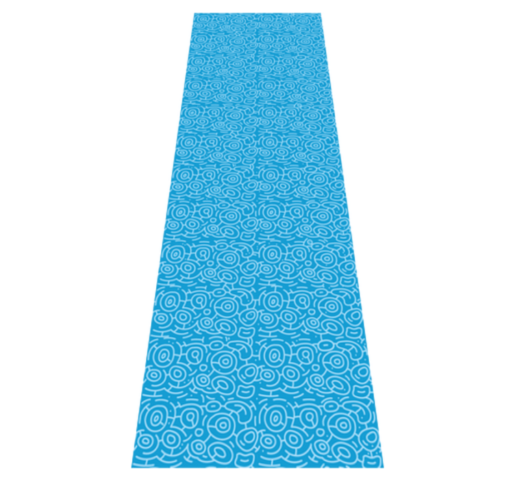 Abstract stains office vinyl rug - TenStickers