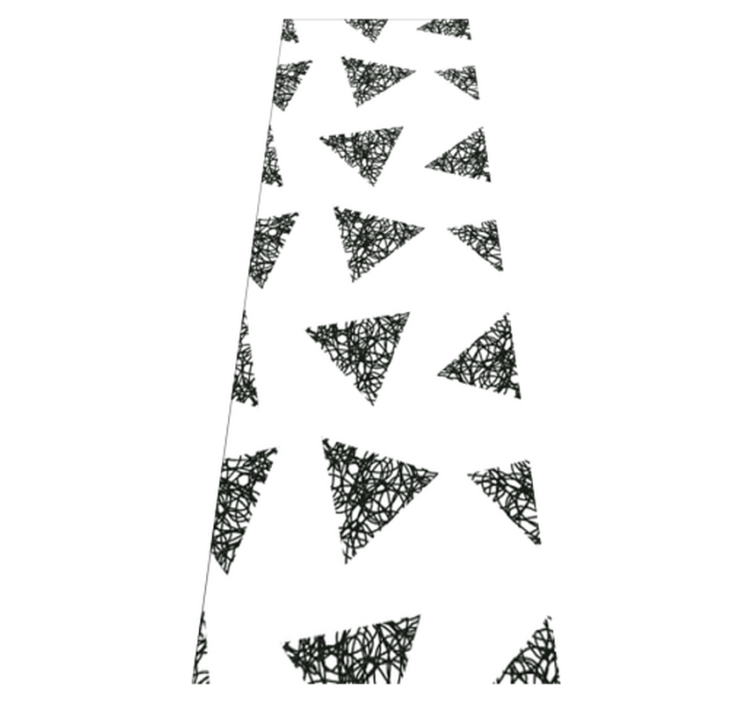 Bedroom vinyl rug with unique weathered pieces pattern - TenStickers