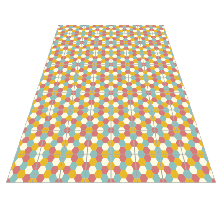 Geometric Patterned Design geometric rugs - TenStickers