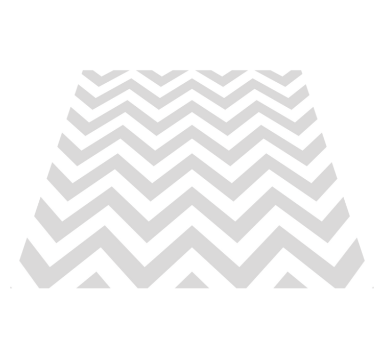 Chevron Zigzags geometric vinyl rug - TenStickers