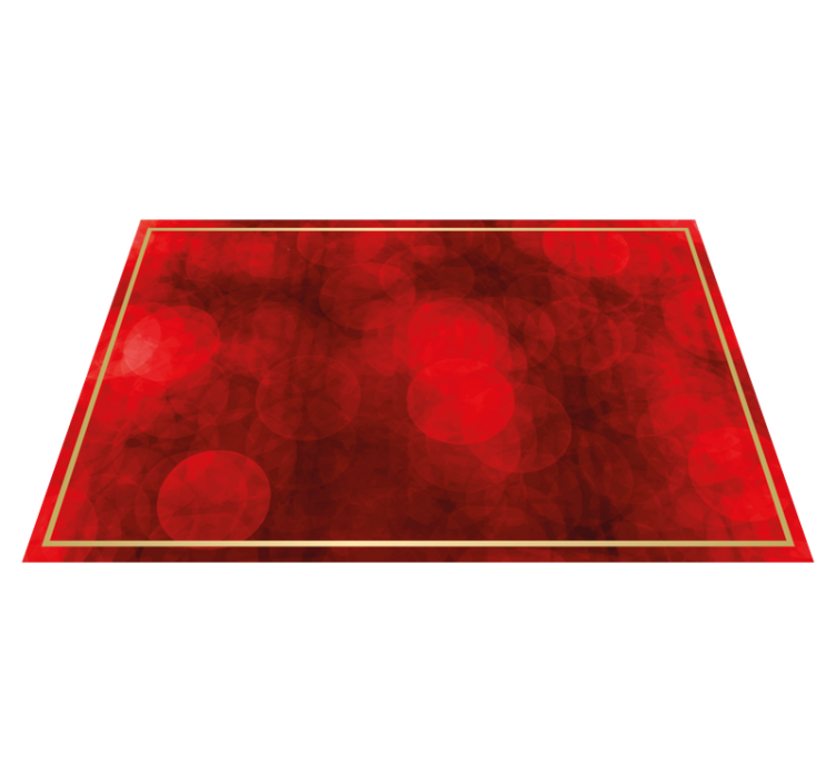 Red Textured Surface textured vinyl rug - TenStickers