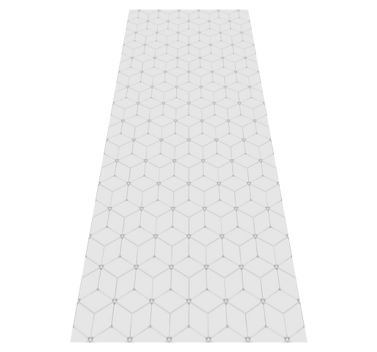 Geometric Tiled Pattern tile carpet - TenStickers