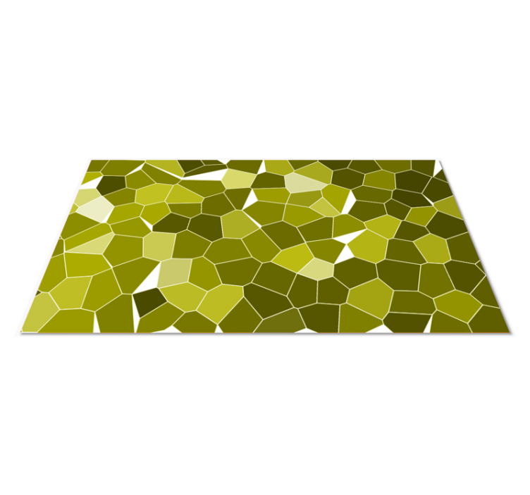 Geometric Kitchen kitchen vinyl rug - TenStickers