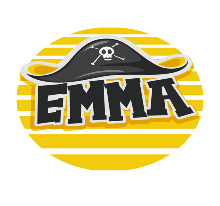 Pirate Themed custom vinyl rug - TenStickers