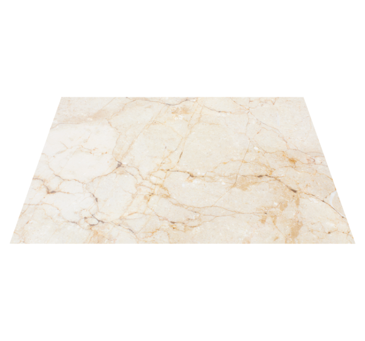 Elegantly Polished Stone bedroom vinyl rug - TenStickers