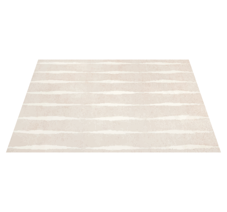 Soft Striped Pattern living room vinyl rug - TenStickers