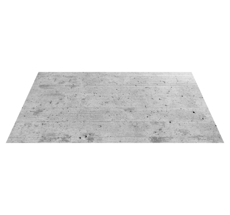 Stone effect vinyl rug with concrete texture - TenStickers