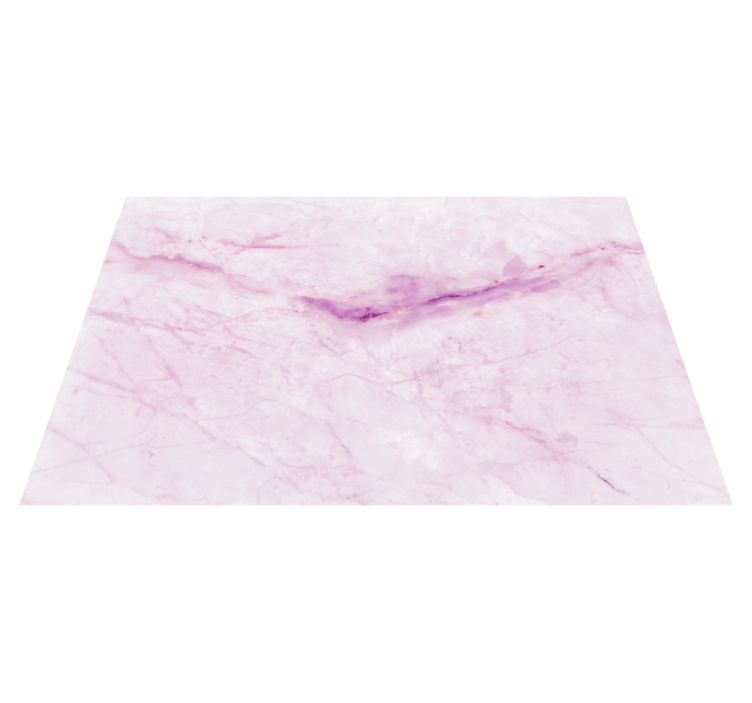 Soft Pink Veining marble vinyl rug - TenStickers