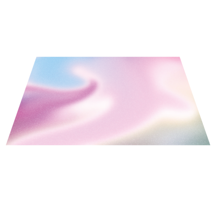 Gradient layers bathroom vinyl rug - TenStickers