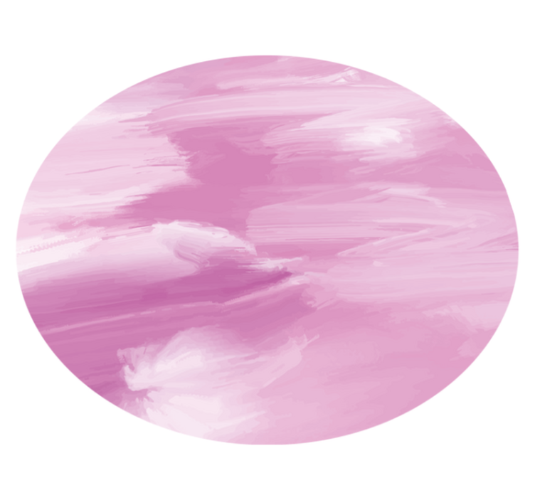 Textured vinyl rug in soft rose swirls - TenStickers