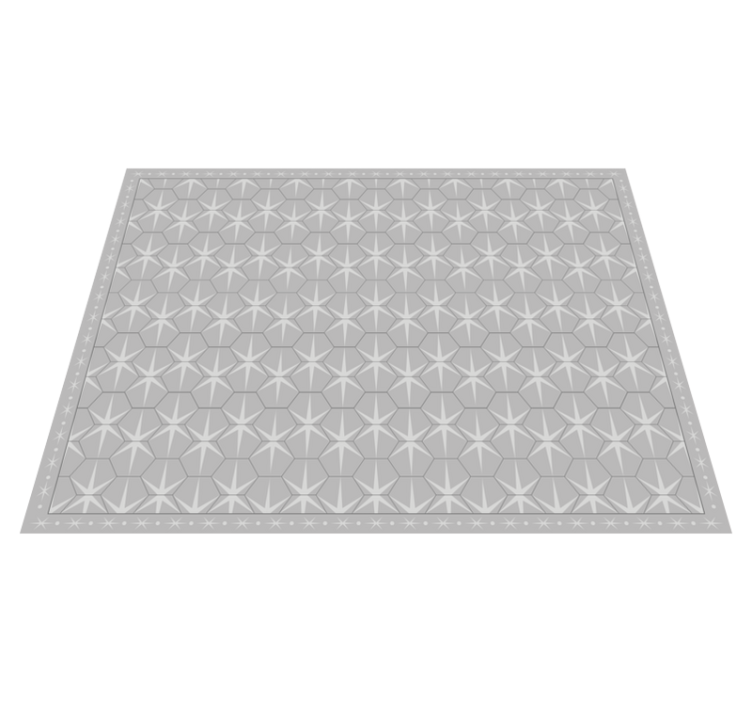 Cozy home stars pattern geometric rugs - TenStickers