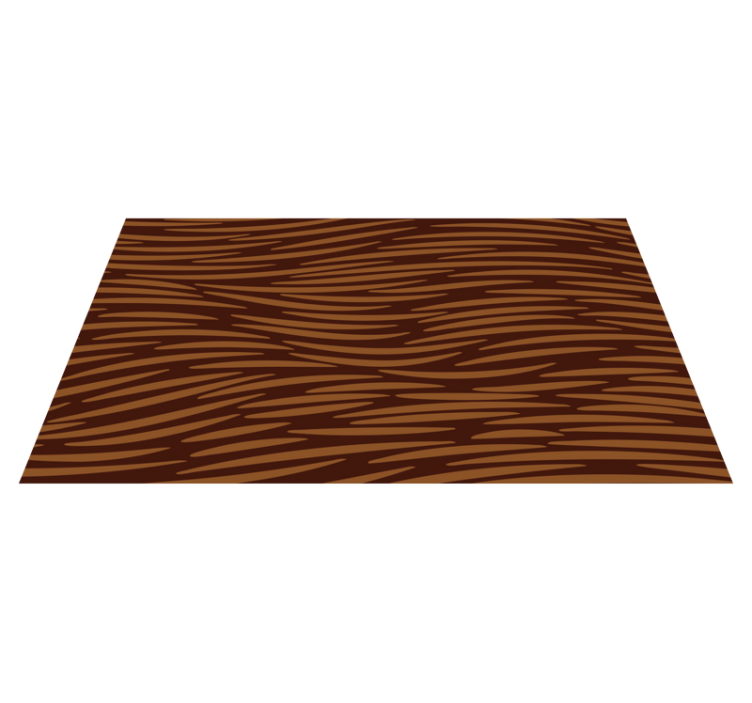 Wood Grain Texture animal print vinyl rug - TenStickers