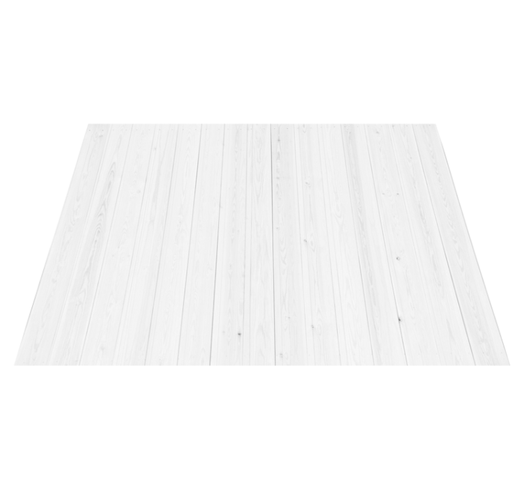 White wooden "Hamptons" pattern texture carpet - TenStickers