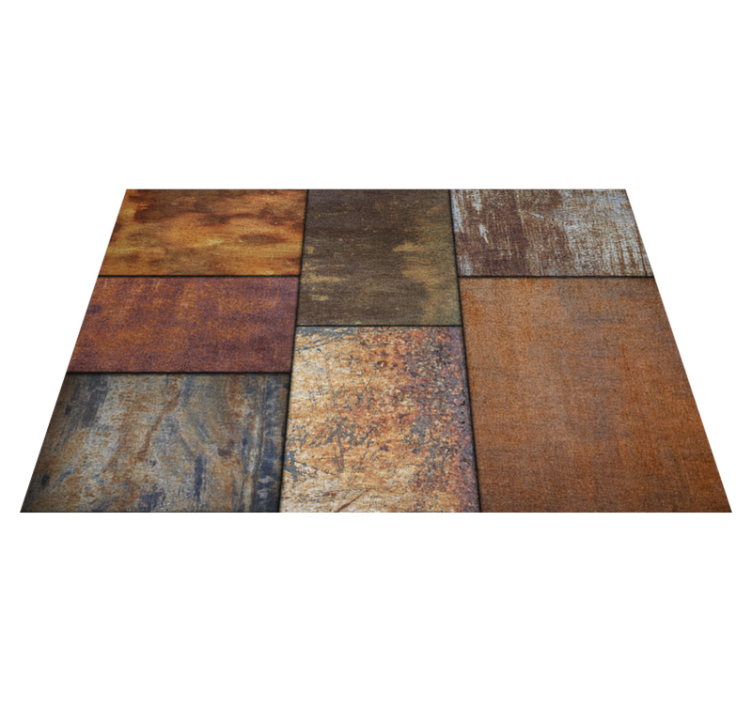 Rustic Stone Elegance stone effect vinyl rug - TenStickers
