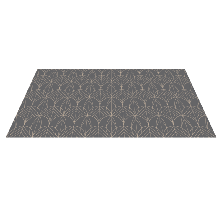 Geometric Grey Pattern geometric rugs - TenStickers