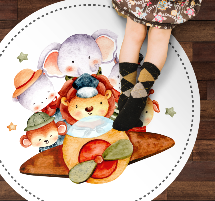 Children's Companions playroom carpet - TenStickers