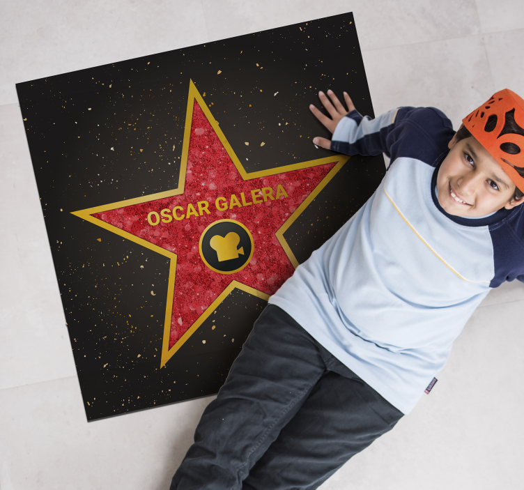Customizable Hollywood Star Accent - TenStickers