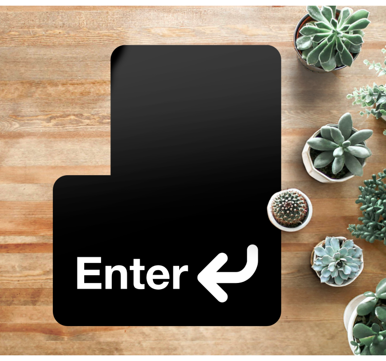 Enter Signage teen vinyl rug - TenStickers